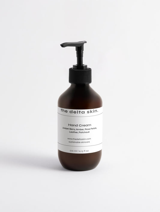 Hand Cream Juniper Berry, Amber, Rose Petals, Leather, Patchouli  Volume 270 ml / 9.13 fl oz
